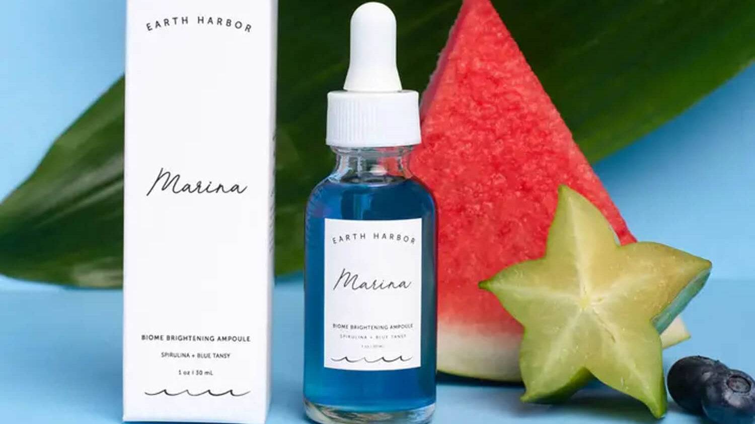 earth harbor sustainable skincare face serum