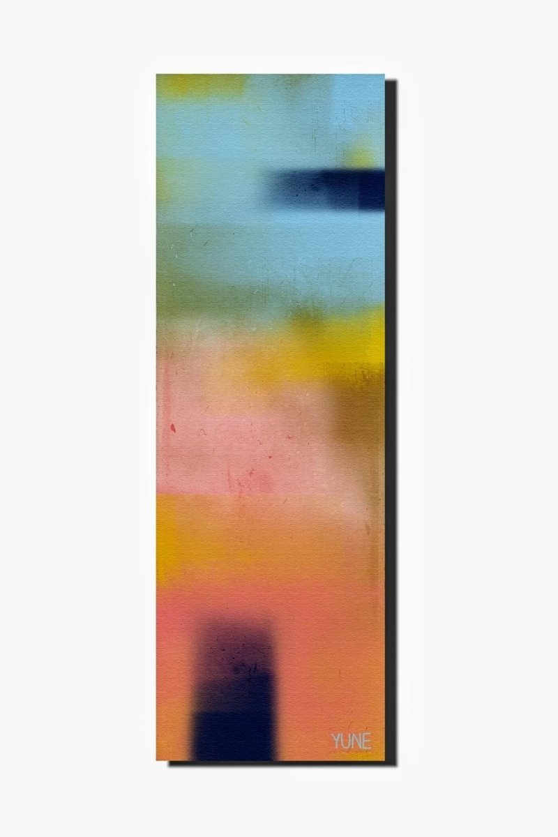 Yune Yoga Non-slip Yoga Mat Colorful Libra Design