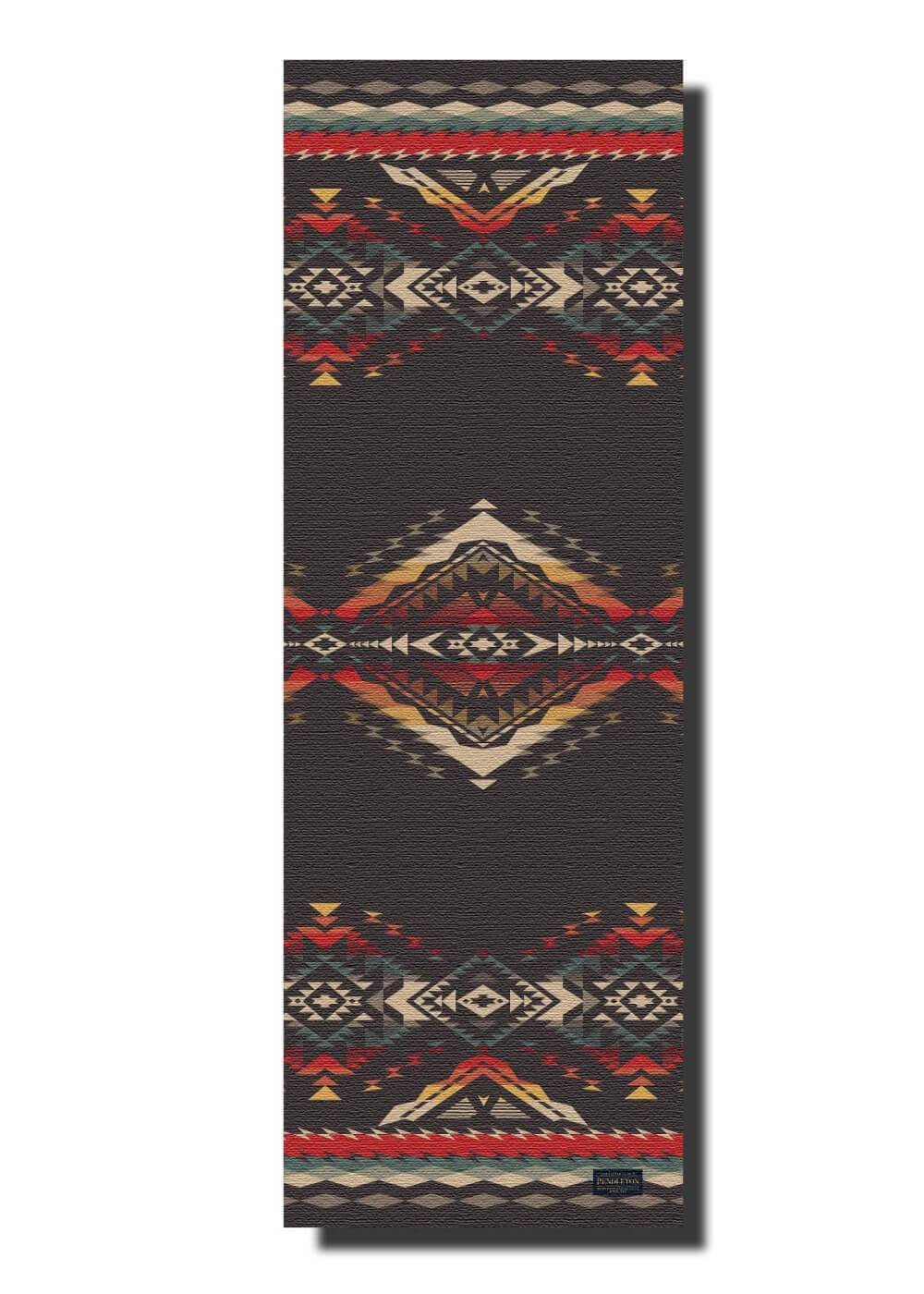 pendleton bridge creek design on yune yoga mat