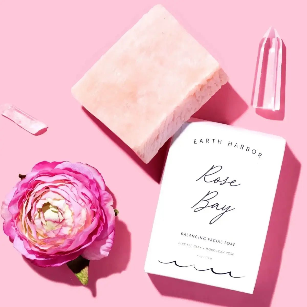 Rose face soap