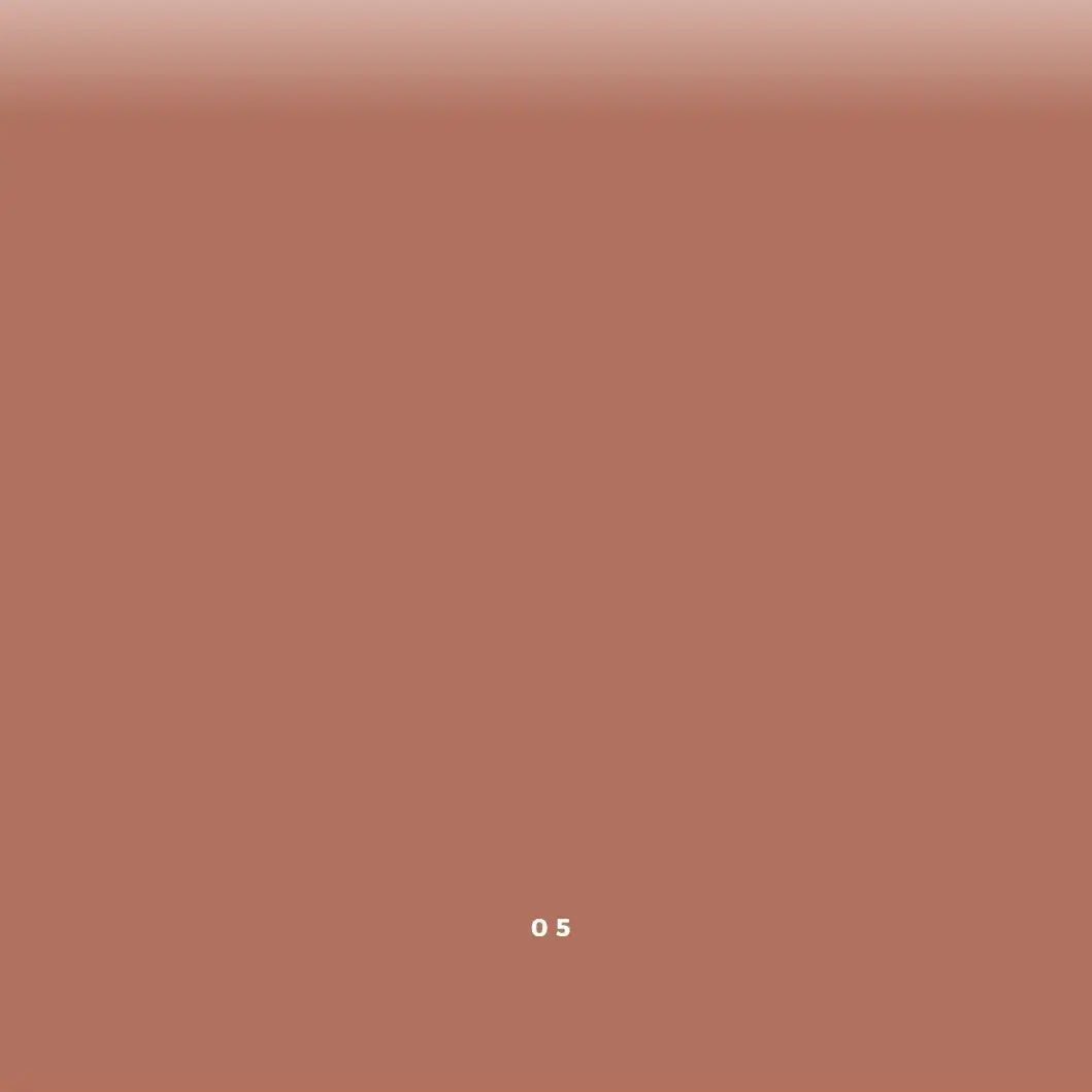 river organics concealer swatch in color 05 medium dark tan
