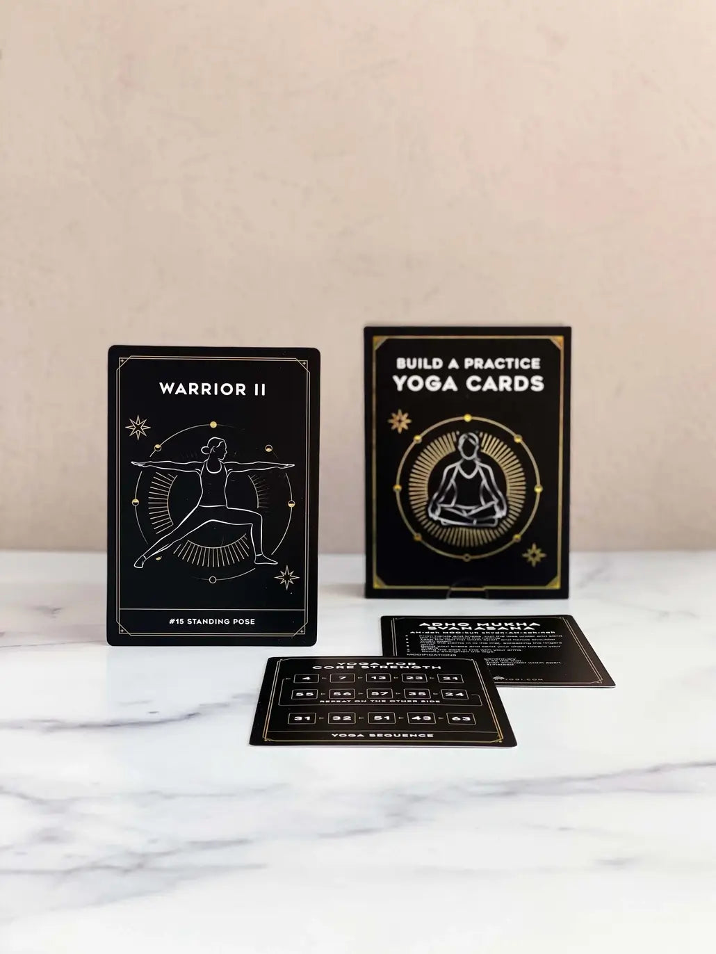 Yoga Pose and Meditation Cards for Adults