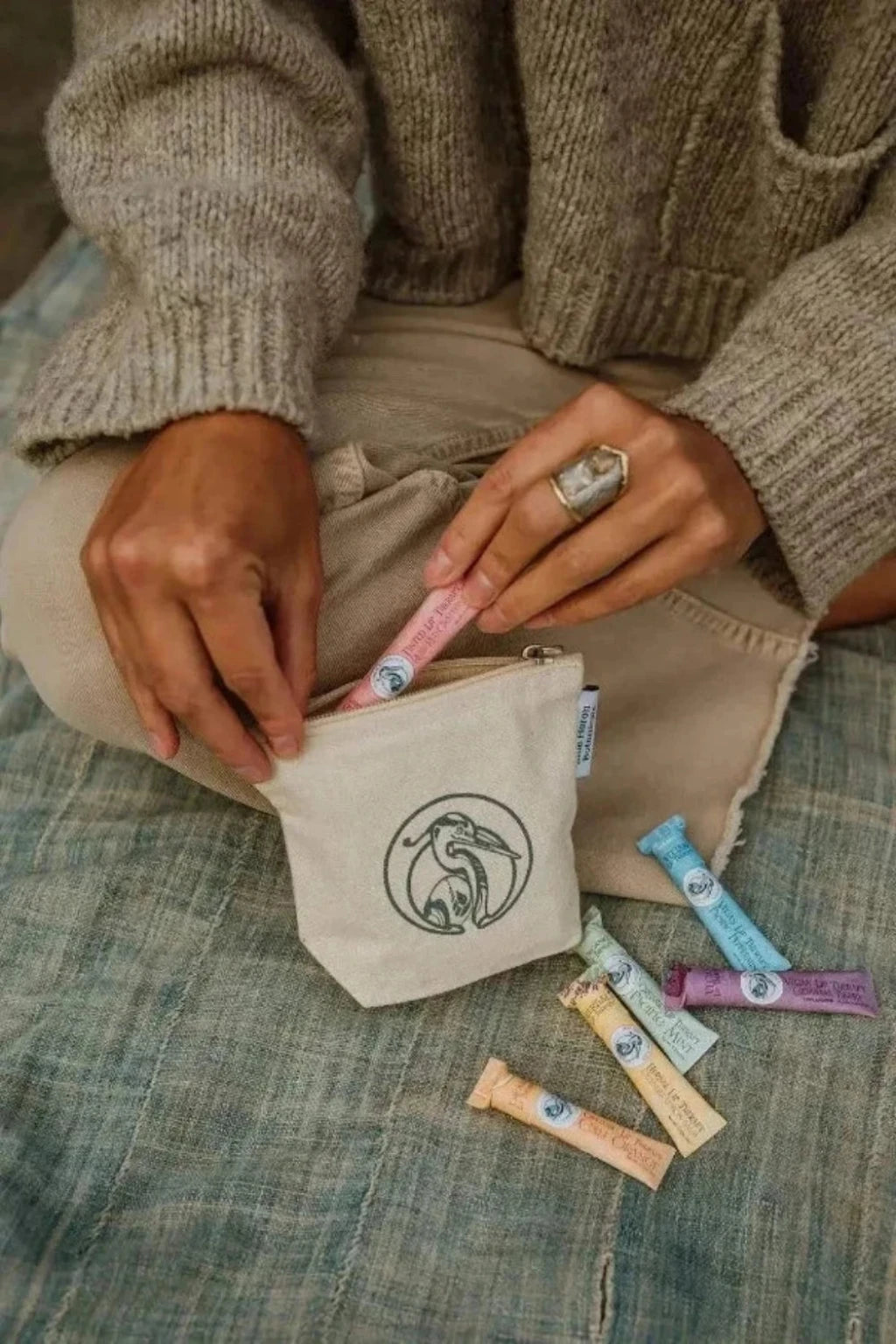 Blue Heron - Zero Waste Lip Balm - Gift-Set