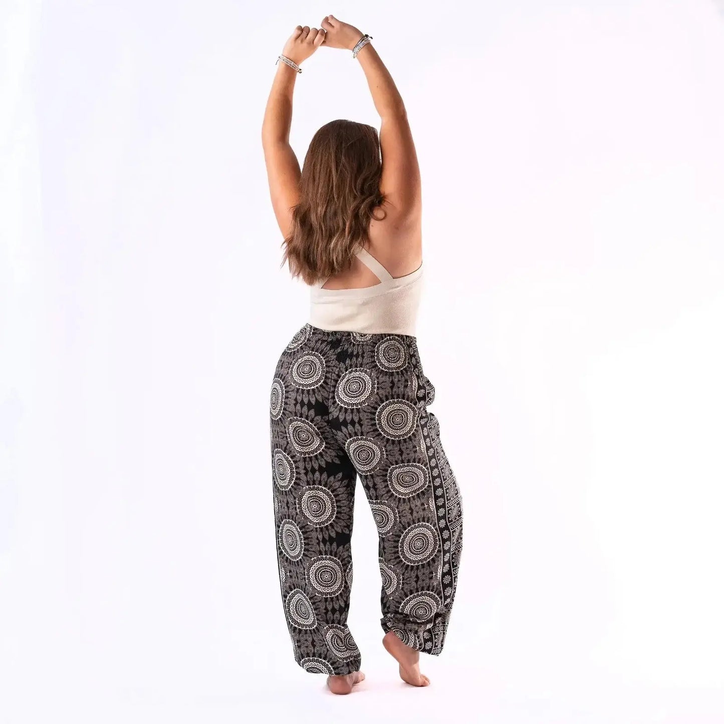 Bondi Harem Pants from Lotus and Luna, back view
