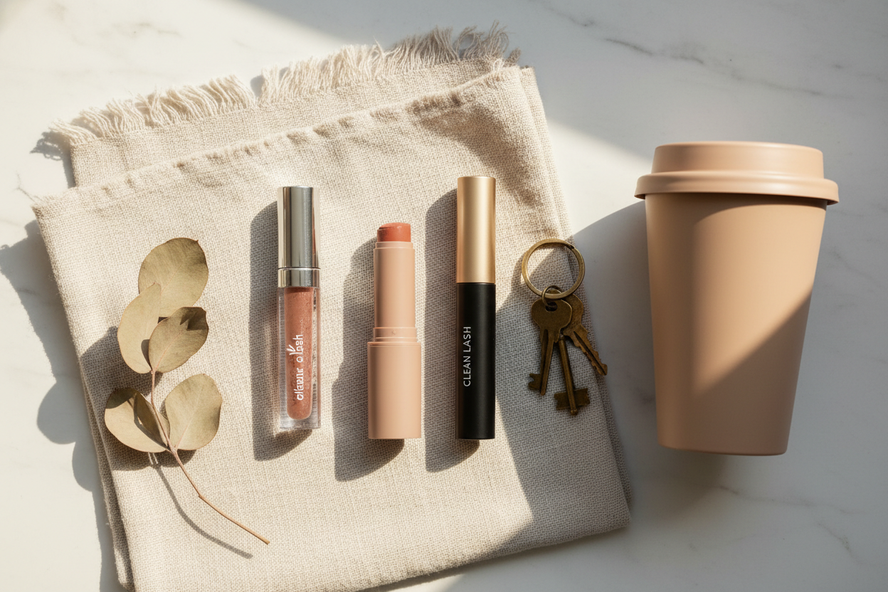 Morning Rush Makeup for busy mornings and clean beauty routines
