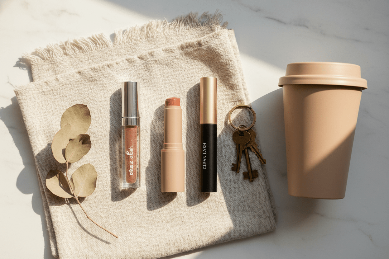 Morning Rush Makeup for busy mornings and clean beauty routines