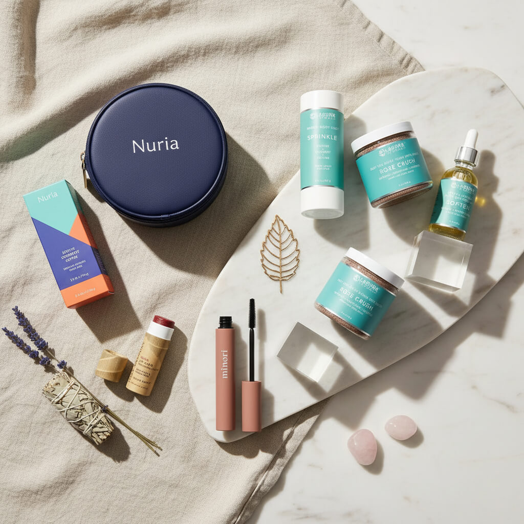 clean beauty, natural and organic skincare products, vegan natural and organic cosmetics, organic makeup products collection