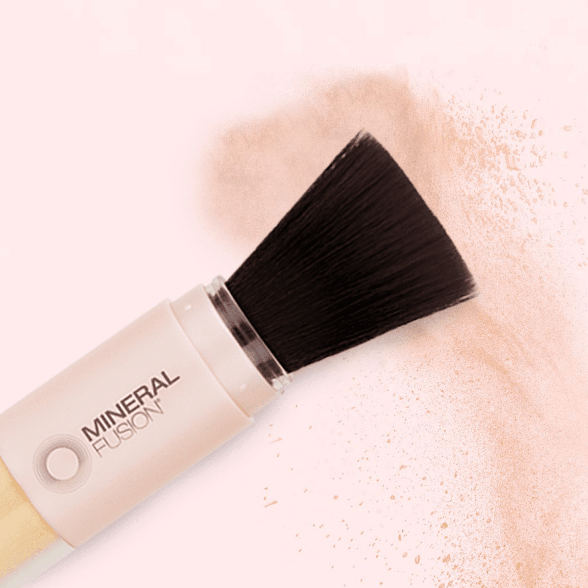 Mineral Fusion Powder SPF Brush, Discover the Mineral Fusion Makeup Collection at Elle and Willow