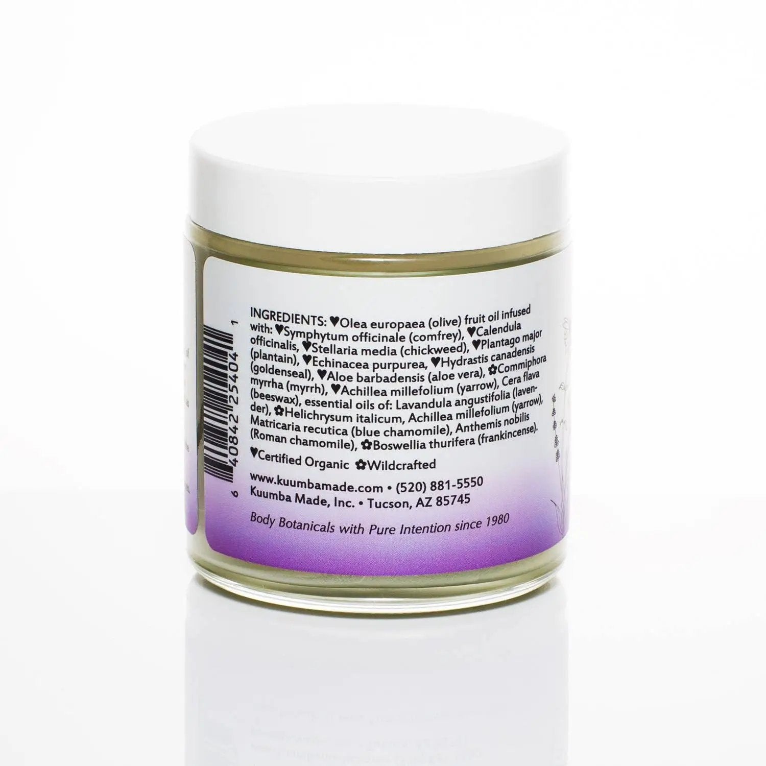 Scar Balm by Kuumba Made natural ingredients list