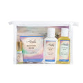 Kuumba Made  Egyptian Musk Four Treasures Collection in Clear Cosmetic Bag