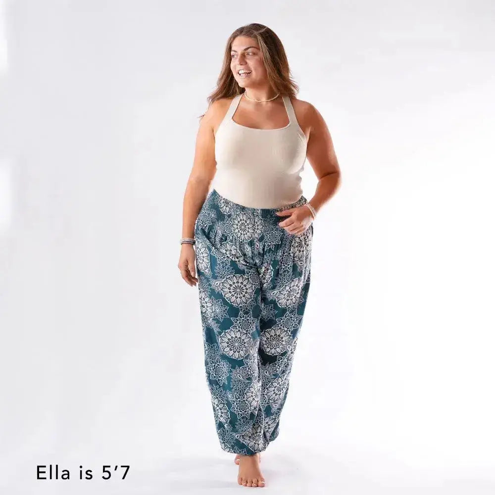 Lotus and Luna Curve Fit Corfu Harem Pants