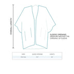 Lotus and Luna - Bohemian Kimono Cover Up Size Women's Chart