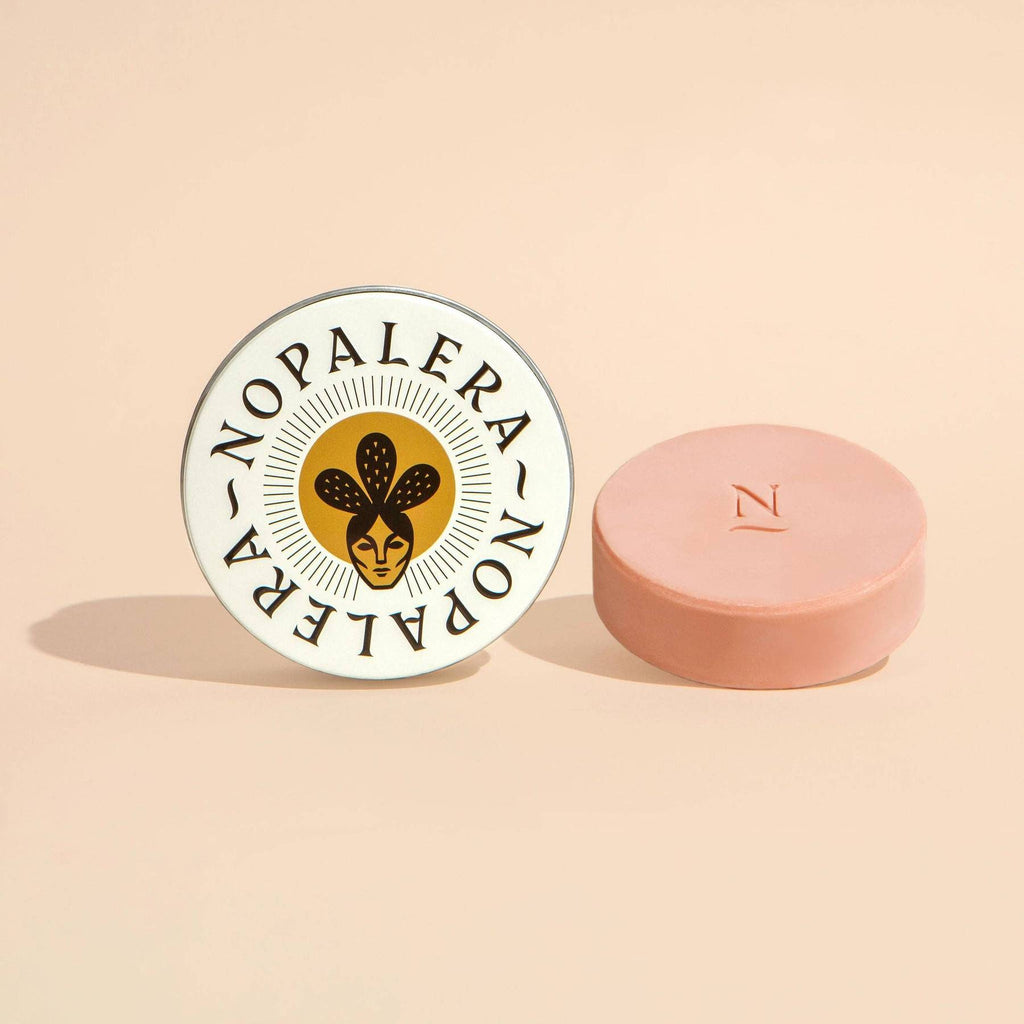 Nopalera Flor de Mayo Moisturizing Botanical Bar in a Sustainable, Zero-Waste Tin 