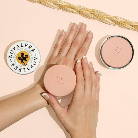Nopalera Flor de Mayo Moisturizing Botanical Bar in a Sustainable, Zero-Waste Tin Prickly Pear