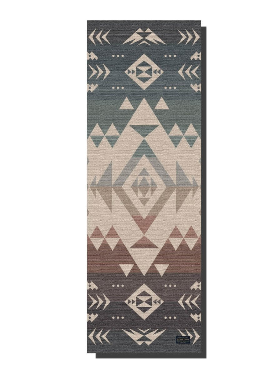 Pendleton x Yune Yoga Mat in Agate Beach, Non-slip Thick Yoga Mat