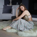 Radha Floral Maxi Skirt from The Fox and the Mermaid