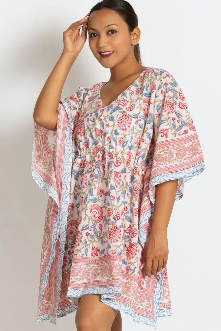 Buy Secrets By ZeroKaata Grey Pure Cotton Short Kaftan Dress for Women  Online @ Tata CLiQ