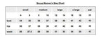 Sevya Handmade Women's Size Chart