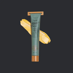 The Organic Skin Co. Task Force Nine Aloe Calming Cream showing a swatch of the aloe cream and the tube.