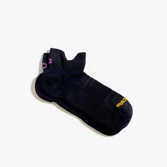 ToughCutie - Tia Performance No Show Tab Socks in Black