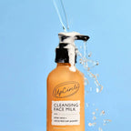 Bottle of UpCircle - Cleansing Face Milk with Aloe Vera + upcycled Oat Powder
