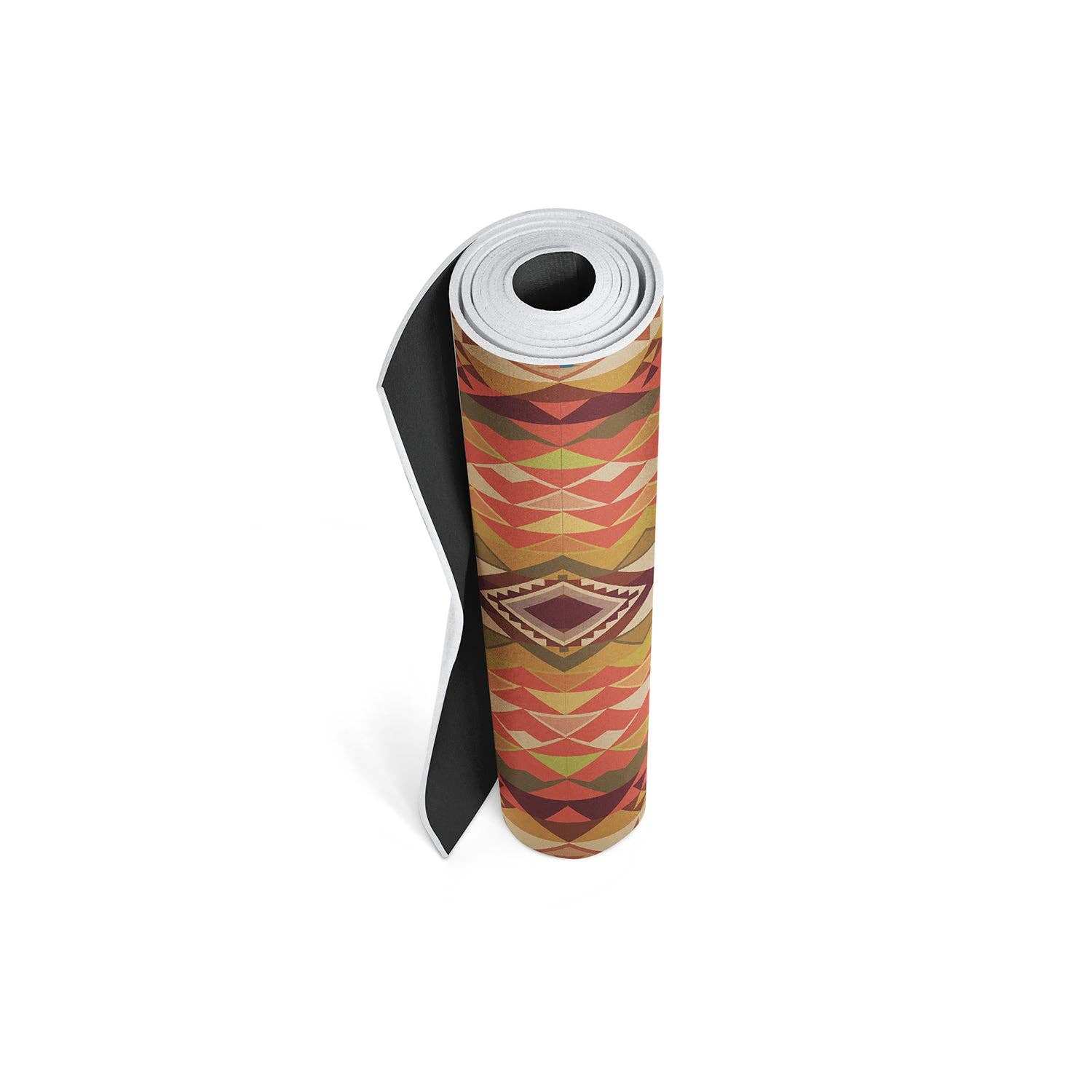 Yune Yoga X Pendleton Highland Peak Yoga and PilatesMat inspired by the mountain summit in Sierra Nevada Mountains.