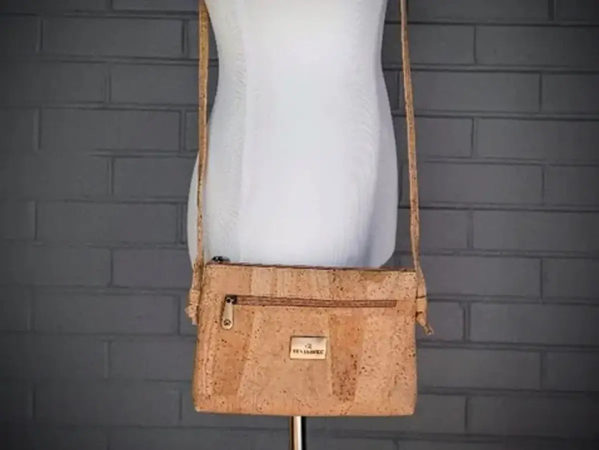 Gold and Silver Accented Cork Women's Cut-out Crossbody Bag BAG-2250 – MB  Cork