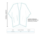 Black Kimono Swim Cover Up: Versatile Lightweight Cardigan or Beach Kimono by Lotus and Luna at Elle and Willow