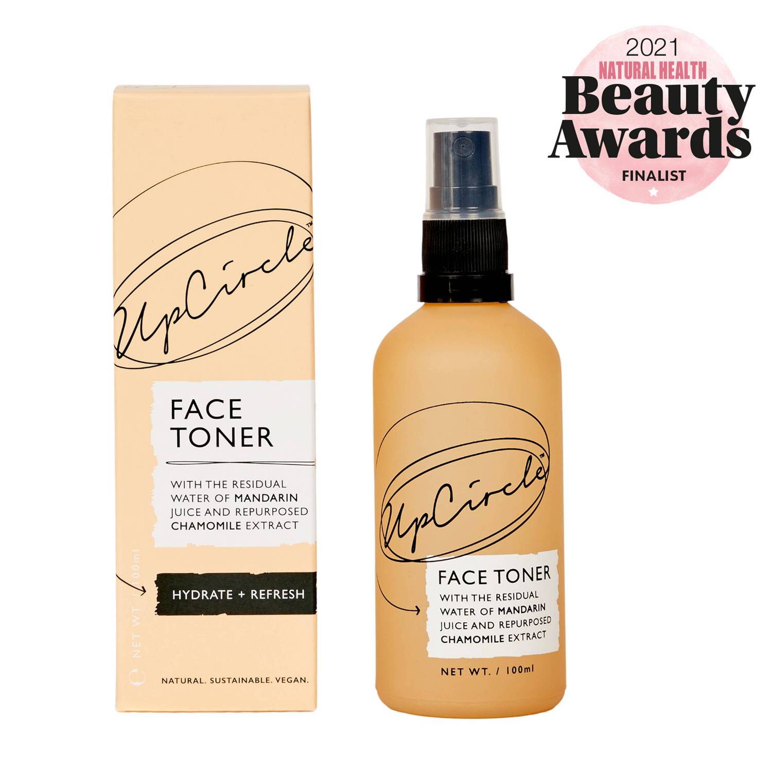 UpCircle Face Toner Spray with Hyaluronic Acid