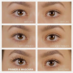 conditioning eyelash primer and mascara set by lashfood before and after