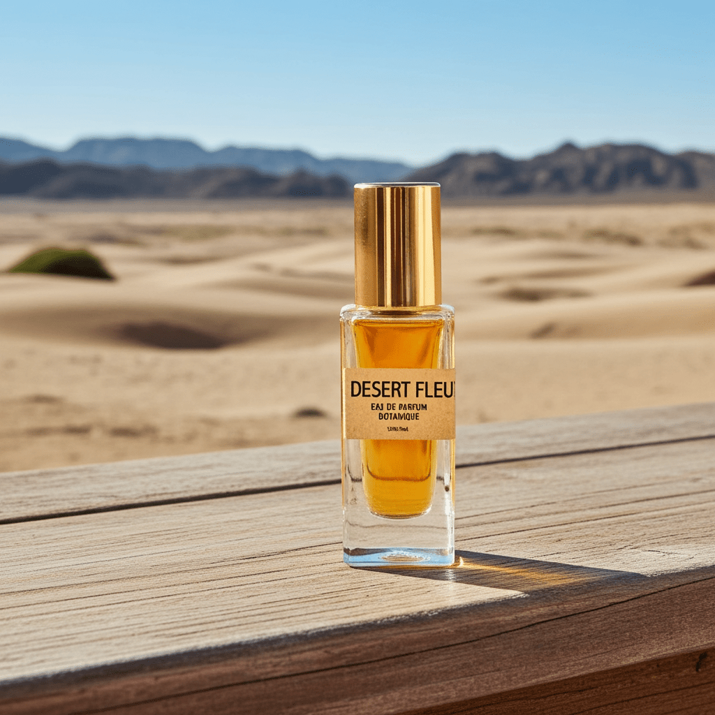 Desert Fleur Botanical Perfume - Warm Vanilla & Patchouli Natural Perfume by Bohemian Rêves