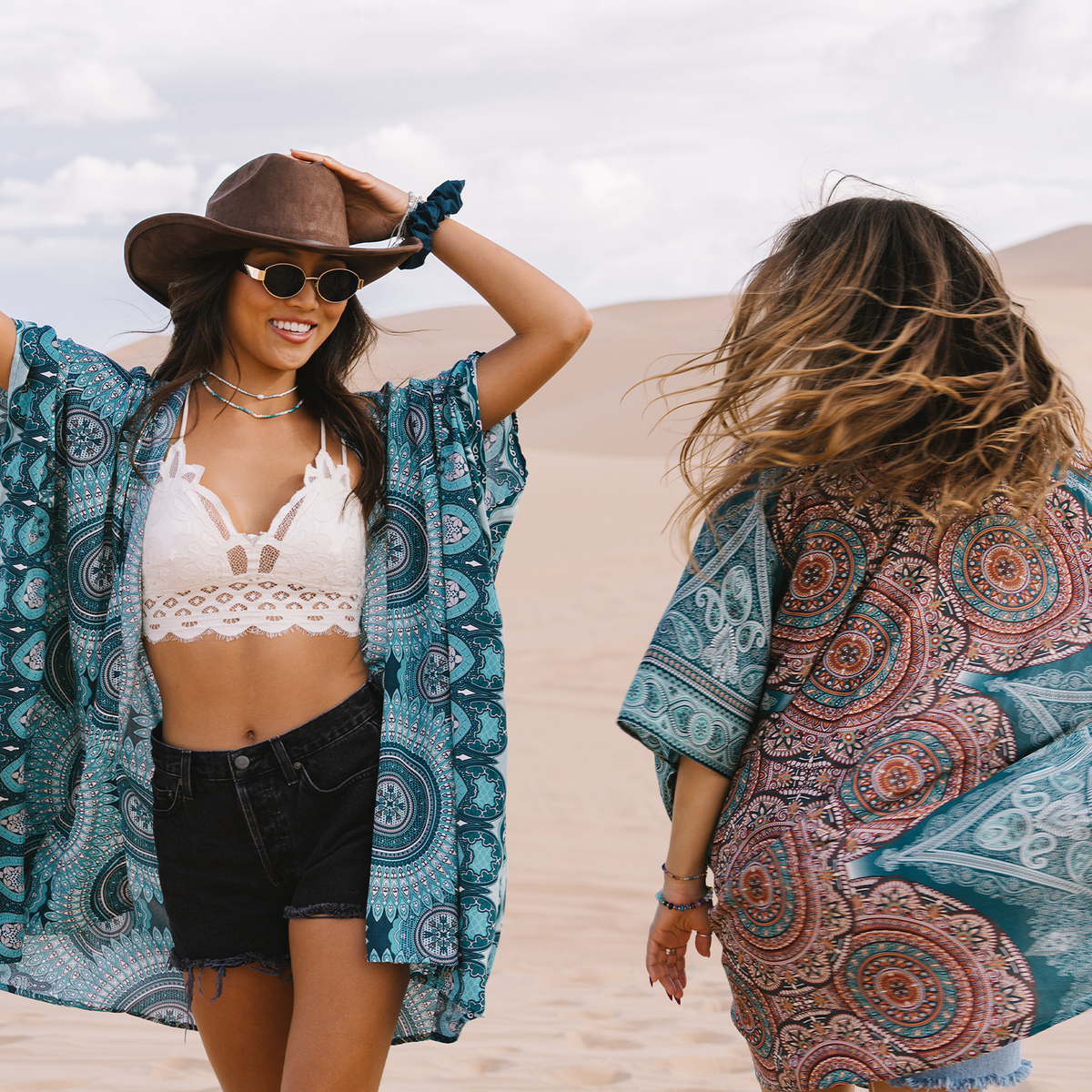 Lotus and Luna Sayulita Mandala Kimono Cover Up