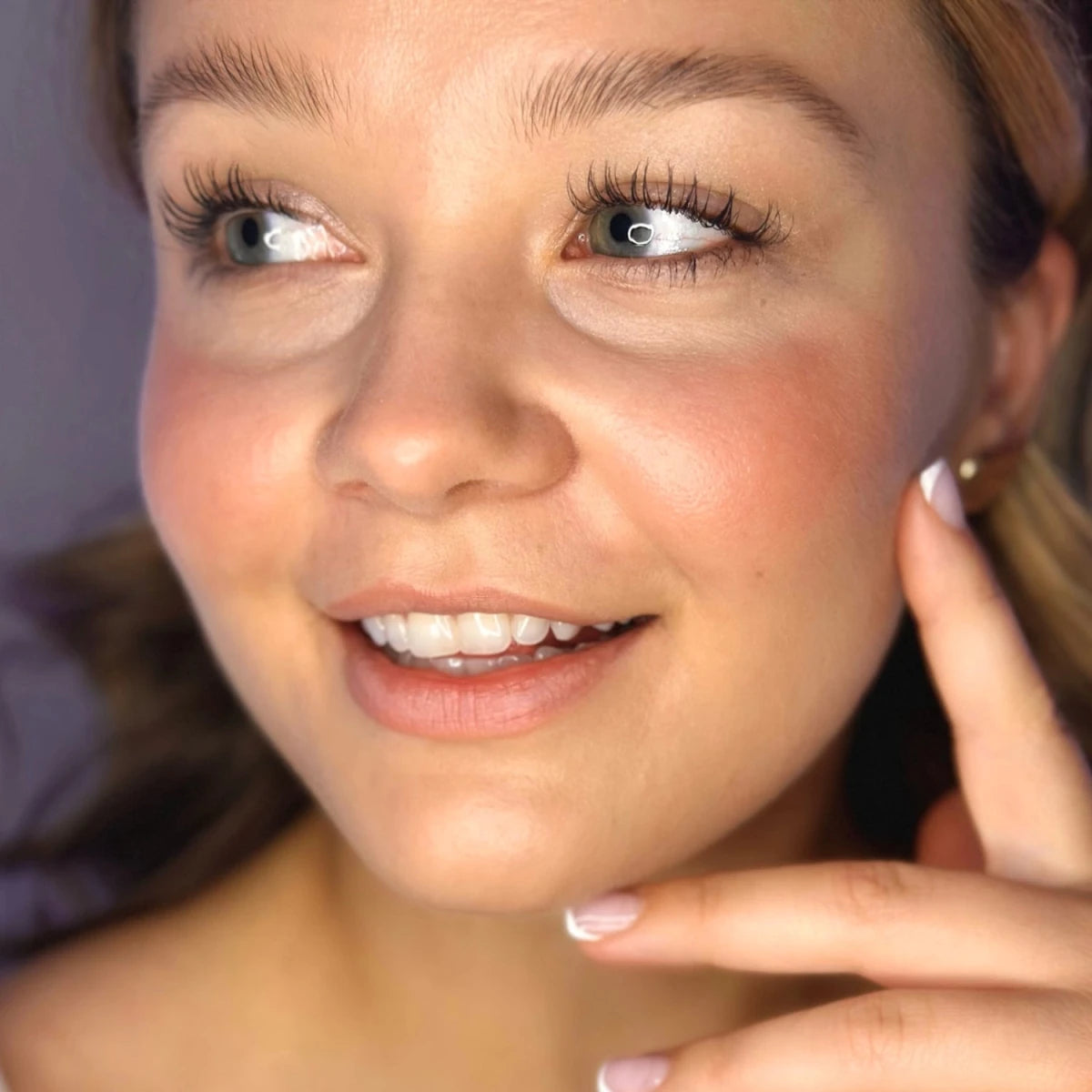 Dusty Rose Organic Cream Blush Stick by River Organics, Clean Beauty Blush Stick at Elle and Willow.