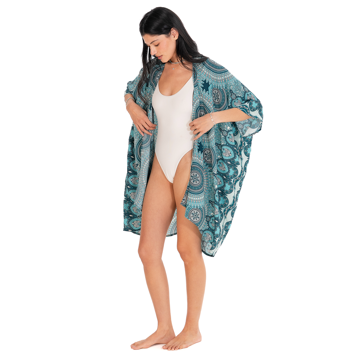 Lotus and Luna Sayulita Mandala Kimono Cover Up