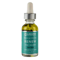 renew face and eye serum elixir in glass dropper bottle by Laguna Herbals