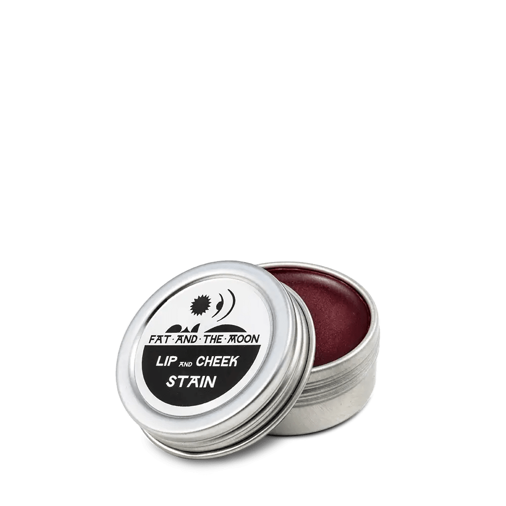 Lip & Cheek Stain by Fat and the Moon, chemical-free makeup, buildable color stain, Clean Beauty at Elle and Willow