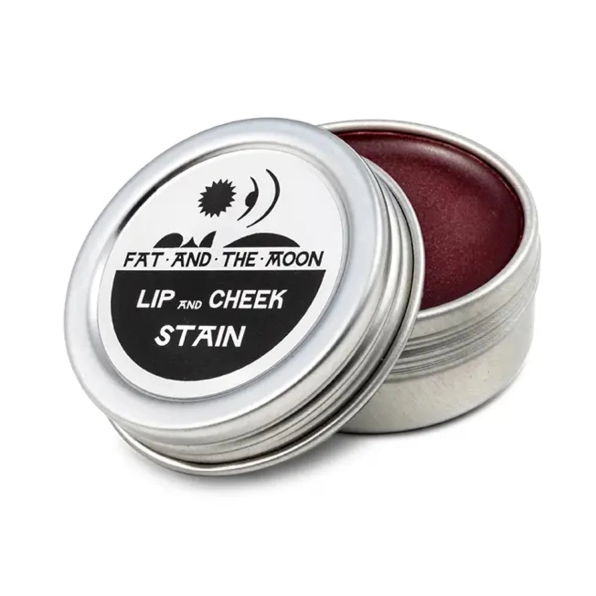 Lip & Cheek Stain by Fat and the Moon, chemical-free makeup, buildable color stain, Clean Beauty at Elle and Willow