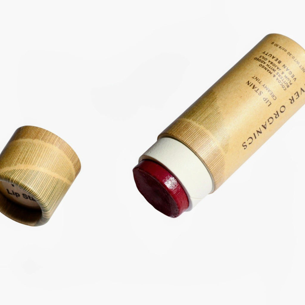 River Organics - Fig Lip Stain & Organic Lip Conditioner - Tinted Lip Stain and Balm - Clean Beauty - Elle and Willow