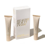 Fitglow Ceramide Hydra-Balm Lip Duo: Clear & Rosewood Pink Lip Balm Gift Set, ceramide hydra balm by Fitglow Beauty