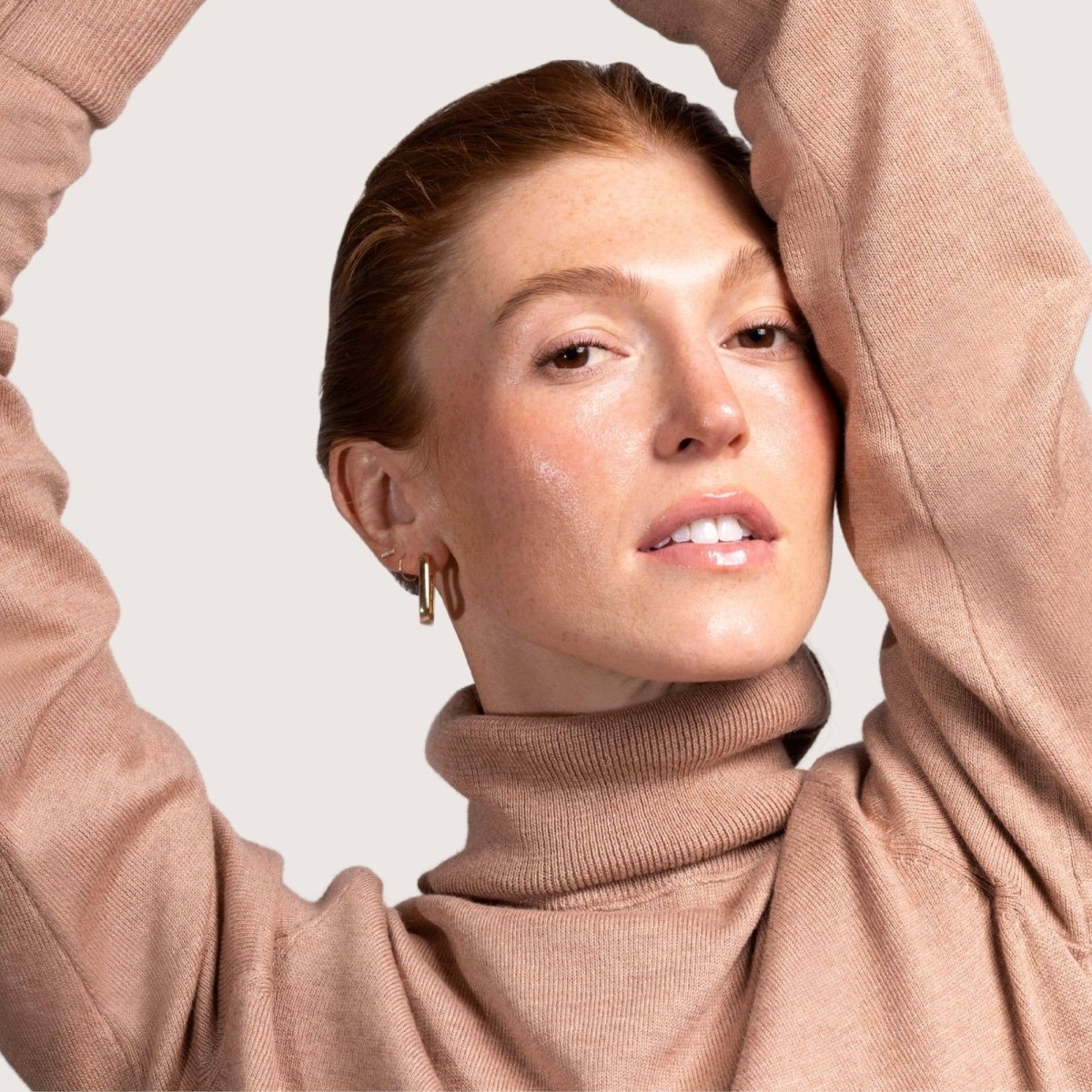 Fitglow Beauty Lip Serum in Be a limited edition soft warm nude Lip Colour Serum at Elle and Willow