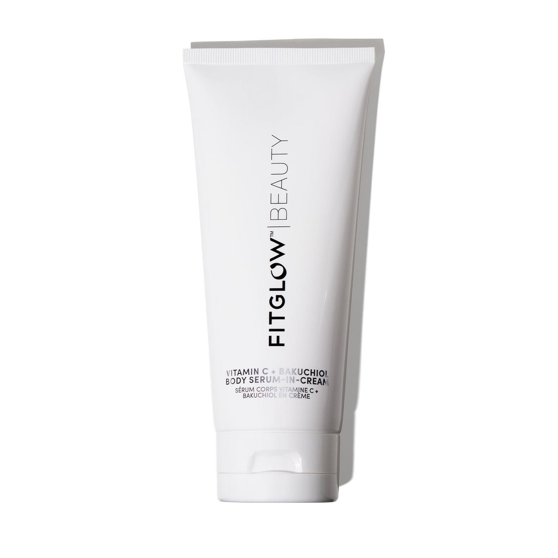 Fitglow Beauty Vitamin C Body Serum-in-Cream with Bakuchiol shop brightening body lotion at Elle and Willow