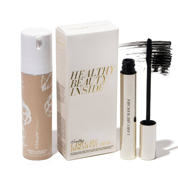 Fitglow Lash Duo | Anti-breakage Mascara & Gel Cleanser