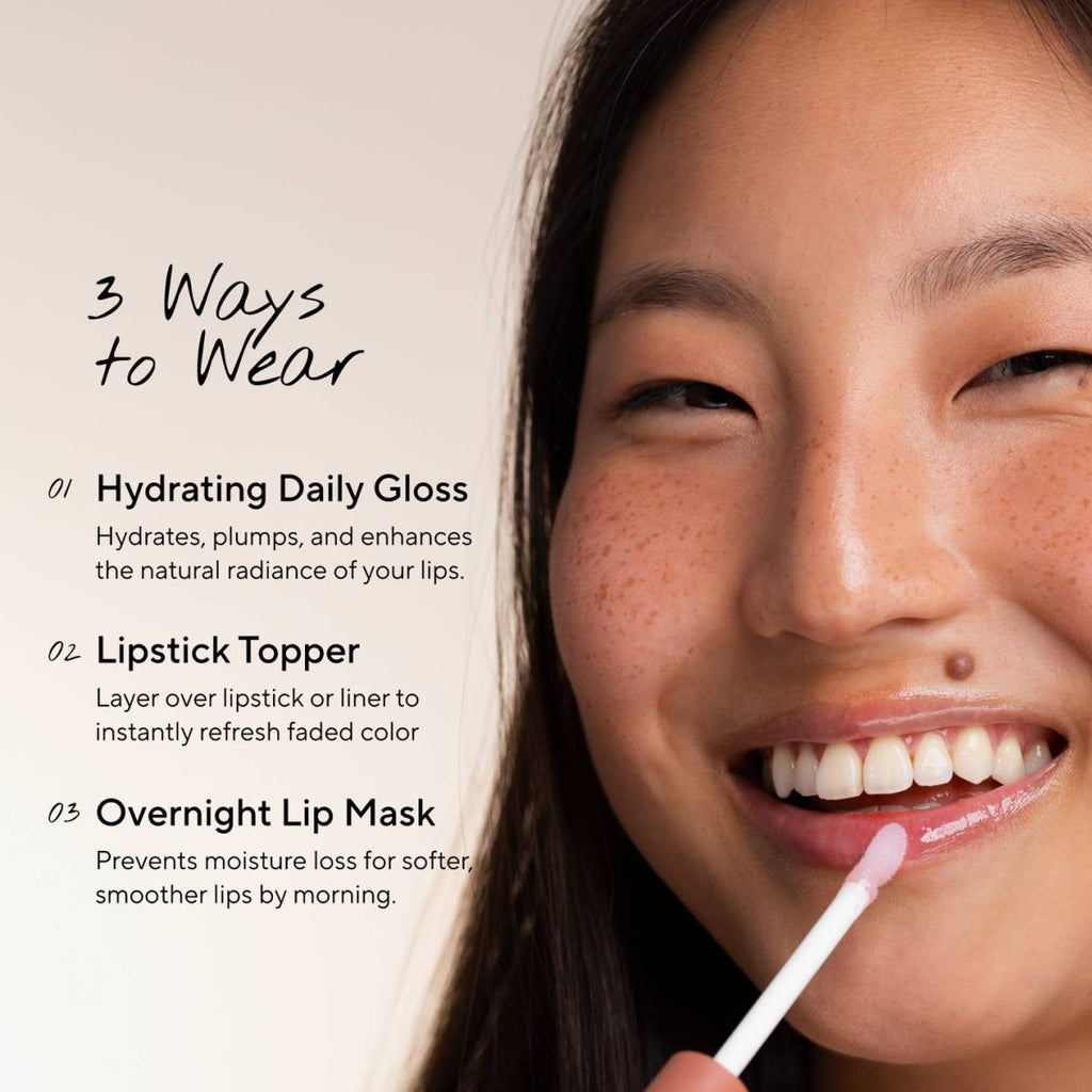 Hyaluronic Acid Hydrating Lip Serum - Healing Lip Treatment Liquid Lip Gloss by Minori Beauty