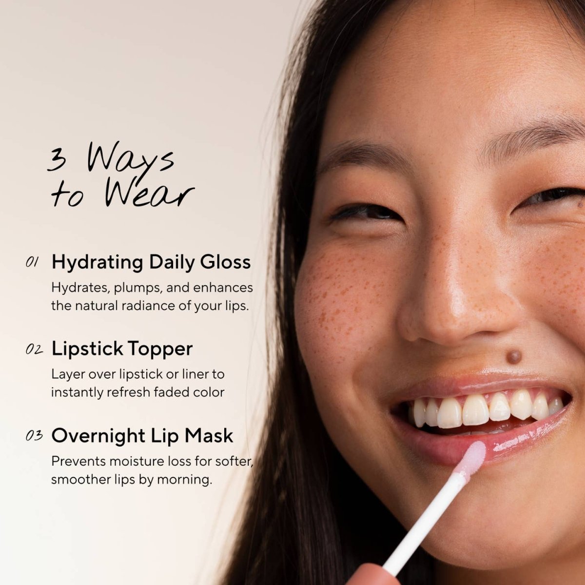 Hyaluronic Acid Hydrating Lip Serum - Healing Lip Treatment Liquid Lip Gloss by Minori Beauty