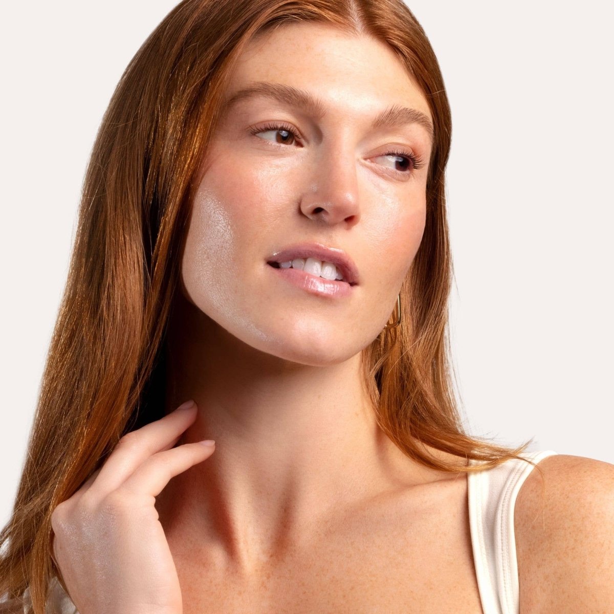 Lip Colour Serum: 'Go' - Pale Pink Nude Balm-Gloss Hybrid, Lip Serum by Fitglow Beauty shop at Elle and Willow