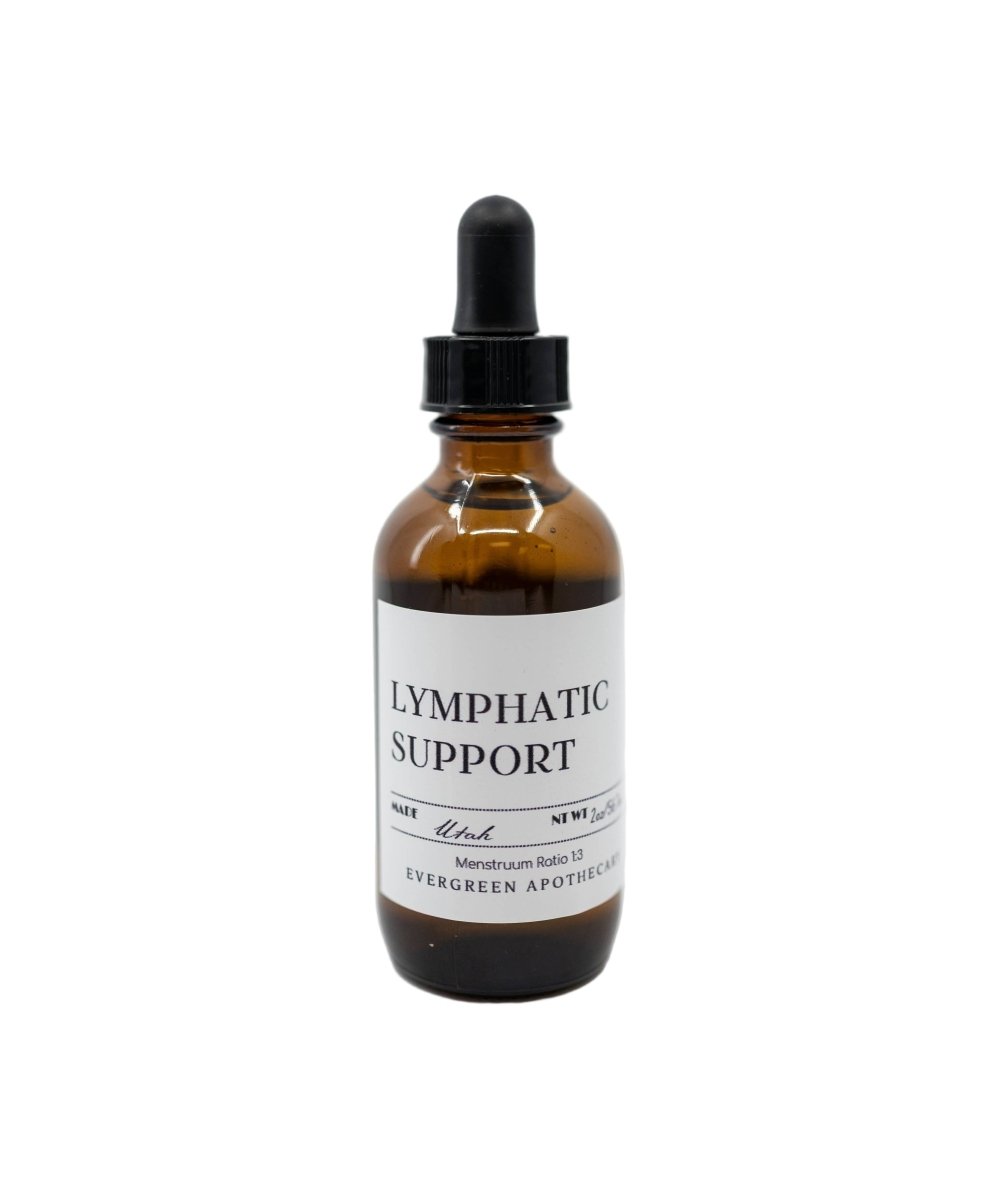 Lymphatic Support Drops - Natural Liver Detox & Immune Health Tincture - Evergreen Apothecary