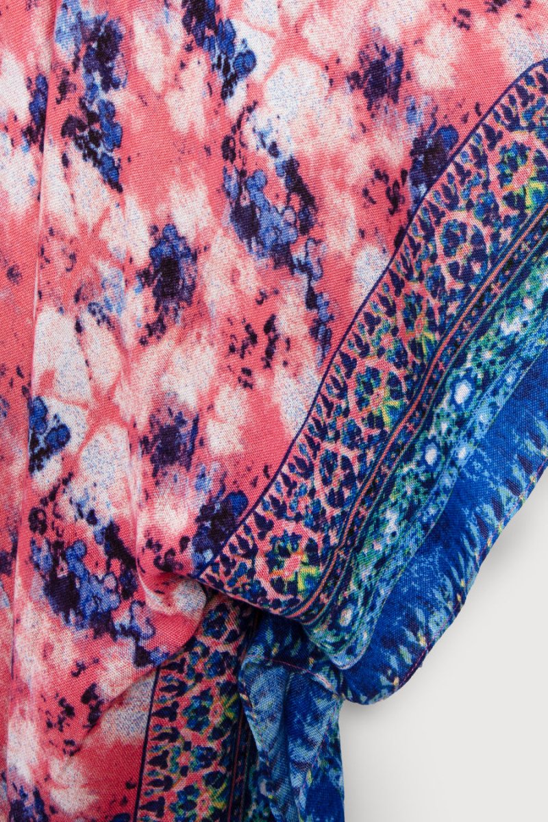 Mariposa Pattern Butterfly Tie Dye Kimono Kimono and Swimsuit Coverup by SAACHI