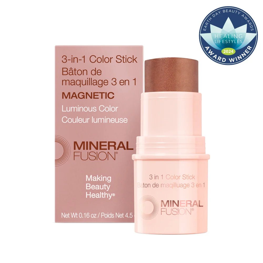 Multi-use Blush by Mineral Fusion - 3-in-1 makeup stick - Elle and Willow