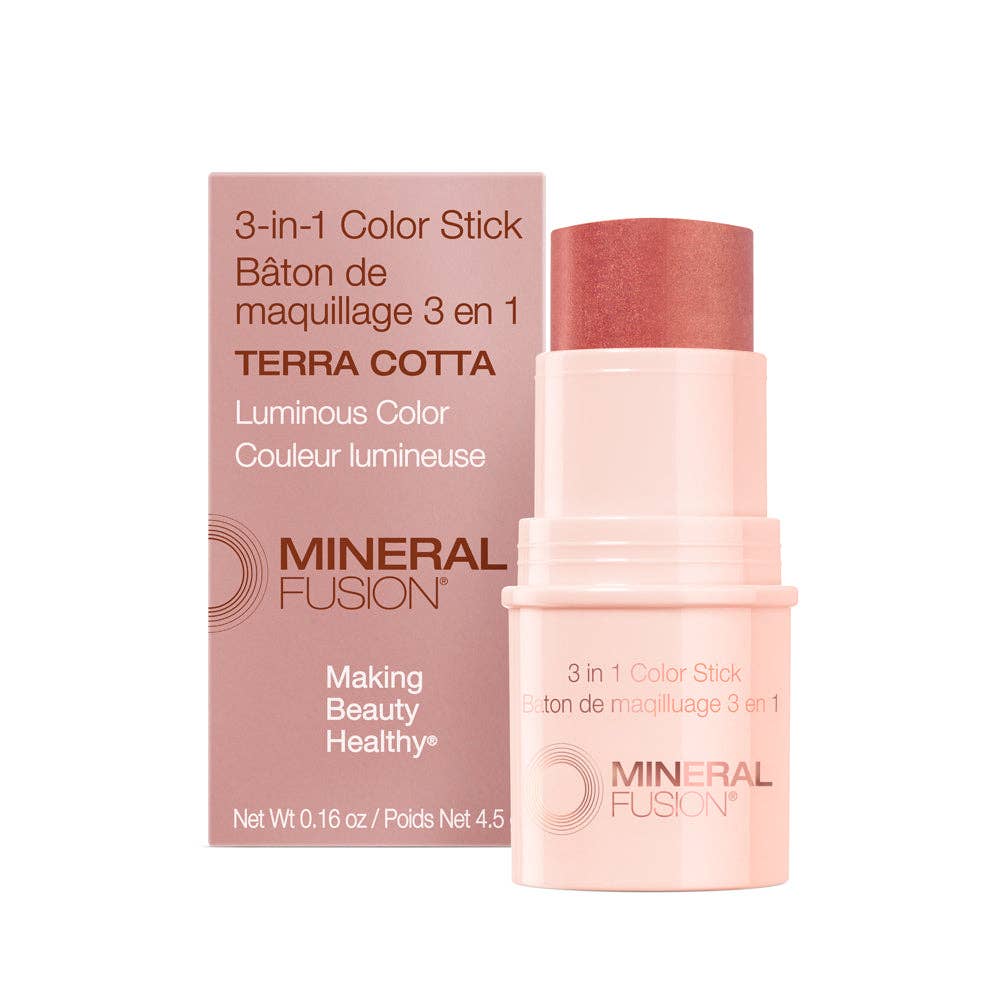 Multi-use Blush by Mineral Fusion - 3-in-1 makeup stick - Elle and Willow