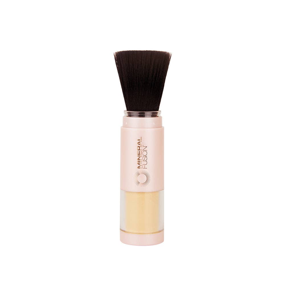 Mineral Fusion Facial Powder with SPF 30, Mineral Powder Sunscreen Brush-on by Mineral Fusion at Elle and Willow